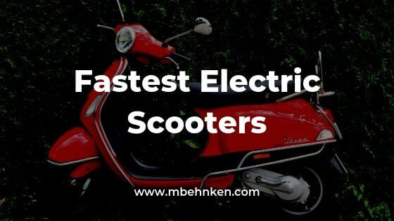 Fastest Electric Scooters