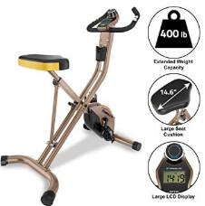 Exerpeutic GOLD 500 XLS Foldable Upright Bike